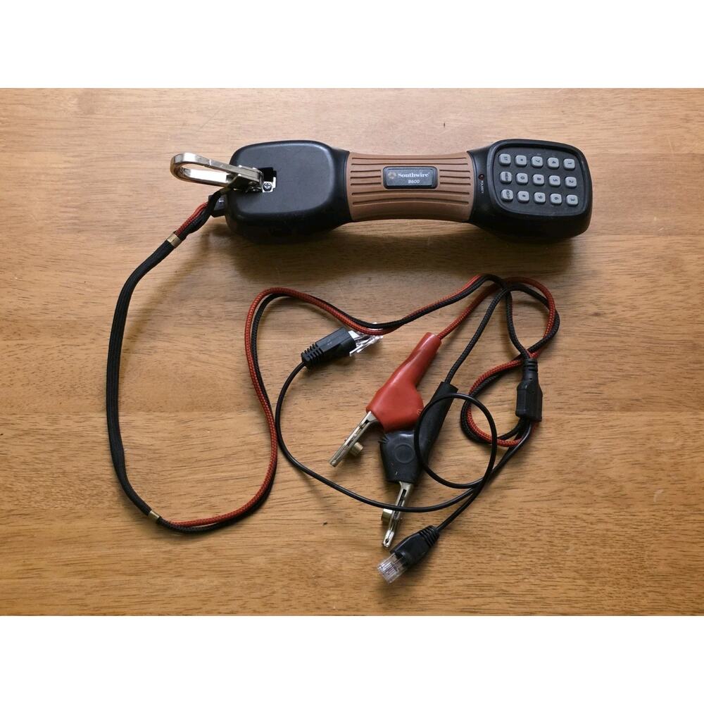 SOUTHWIRE B600 Telephone Test Set, Tone & Pulse Complete Kit